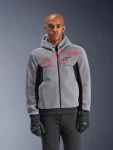 Alpinestars Chrome Superairflow Hoodie Black/Grey/Red