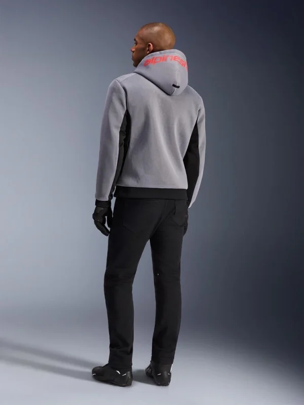 Alpinestars Chrome Superairflow Hoodie Black/Grey/Red