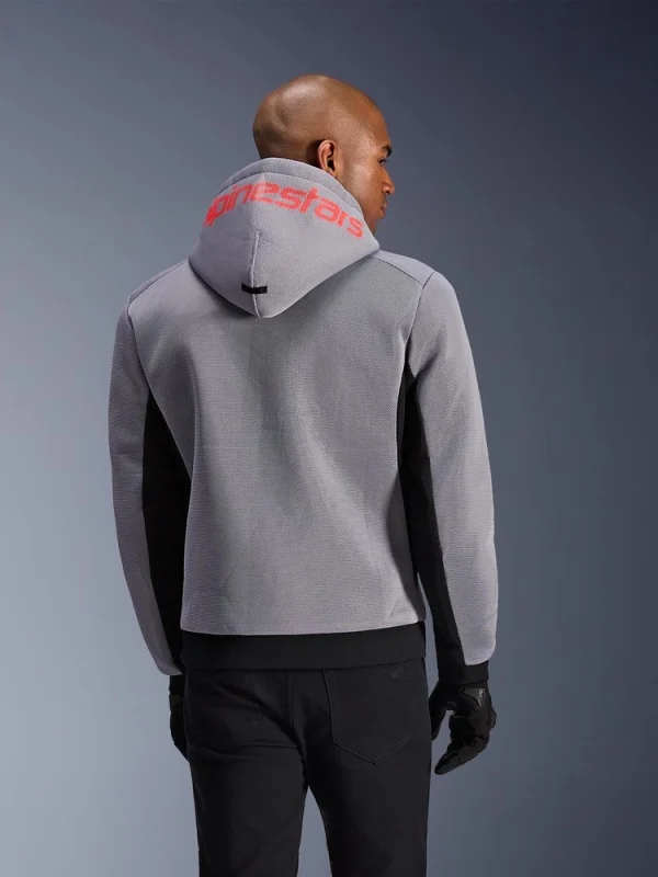 Alpinestars Chrome Superairflow Hoodie Black/Grey/Red