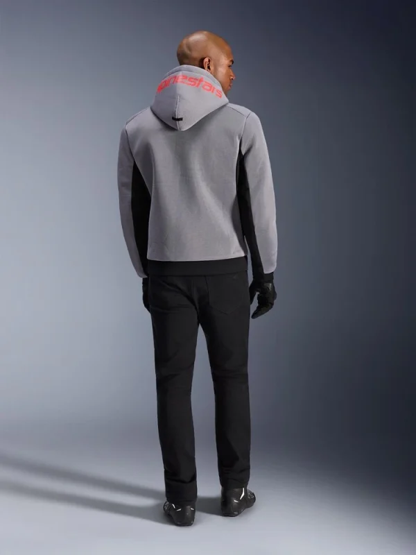 Alpinestars Chrome Superairflow Hoodie Black/Grey/Red