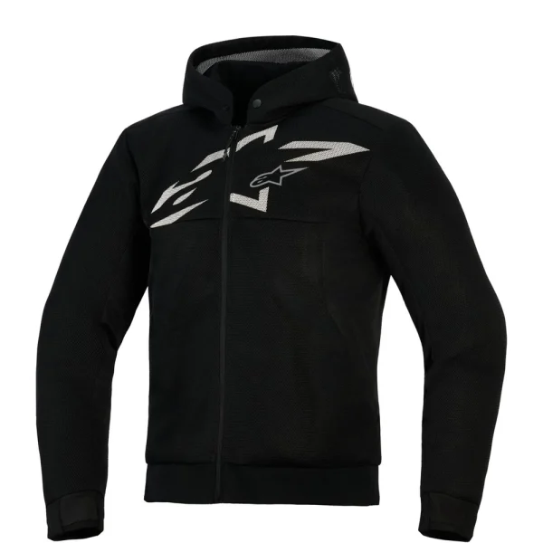 Alpinestars Chrome Superairflow Hoodie Black/Grey/White