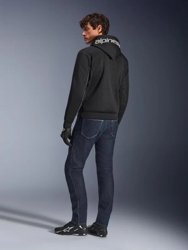 Alpinestars Chrome Superairflow Hoodie Black/Grey/White