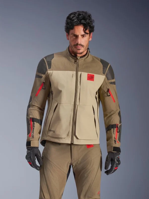 Alpinestars Nazca 3L Gore-Tex Pro Waterproof Jacket Black/Brown