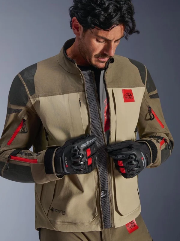 Alpinestars Nazca 3L Gore-Tex Pro Waterproof Jacket Black/Brown