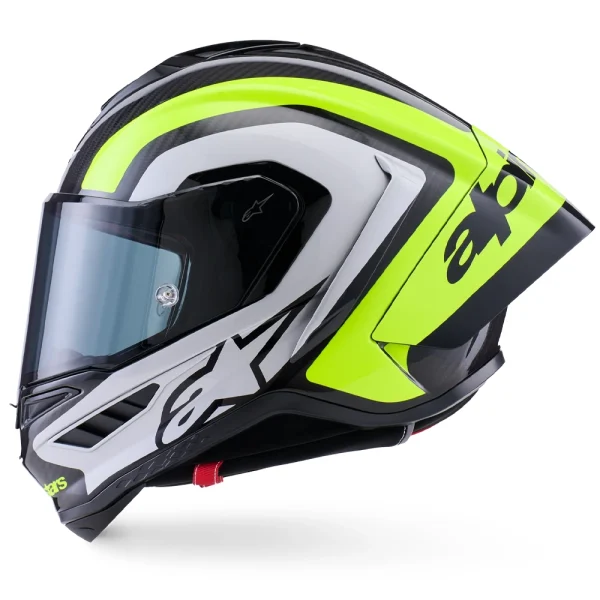 Alpinestars Supertech R10 Arius umpikypärä musta/valkoinen/neonkeltainen