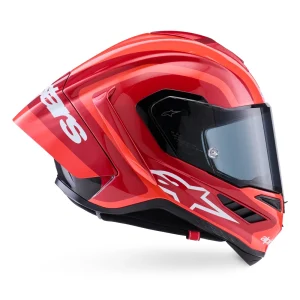 Alpinestars Supertech R10 Arius Helmet Red/White/Black, Motoee.com