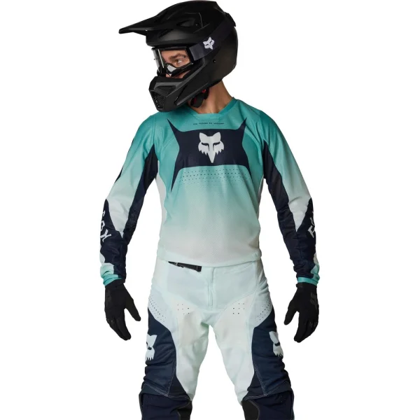 Fox 180 Air Taper Motocross Jersey Blue/Turquoise