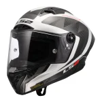 LS2 FF805 Thunder GP Raute Carbon White/Grey