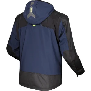 LS2 Zirconium Waterproof Jacket Blue/Black, Motoee.com