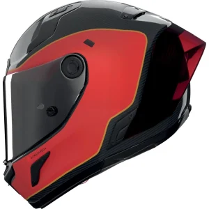 Nolan X-804 RS Ultra Carbon Asso Di Picche Helmet Red/Black, Motoee.com