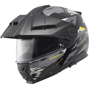 Schuberth E2 Trail Helmet Black/Grey/Yellow