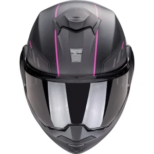 Scorpion Exo-Tech Evo Socius Helmet Black/Rose, Motoee.com