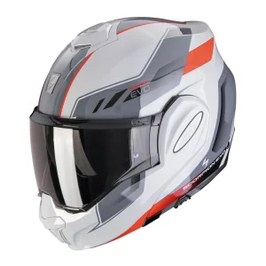 Scorpion EXO-TECH Evo Socius Helmet Grey/Red