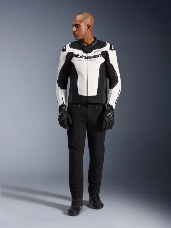 Alpinestars GP Force V2 Jacket White/Black