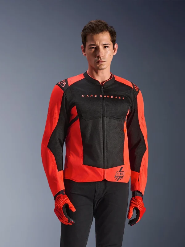 Alpinestars MM93 T-SPS Air V2 Jacket Black/Neon Red