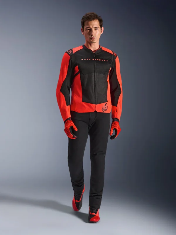 Alpinestars MM93 T-SPS Air V2 Jacket Black/Neon Red