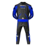 Berik Finthal 2-Piece Leather Suit Black/White/Blue