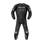 Berik Finthal 2-Piece Leather Suit Black/White