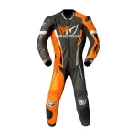 Berik Oshiqo 1-Piece Leather Suit Black/Orange