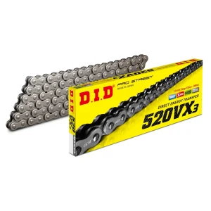 DID 520VX3 108 Drive Chain X-Ring DID520VX3108FB