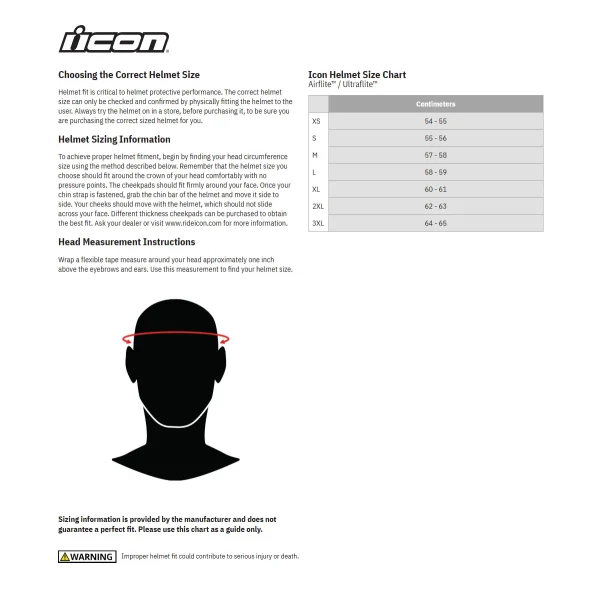Icon Ultraflite Gloss Helmet White