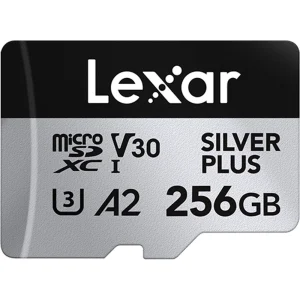 Insta360 Antigravity A1 Lexar Professional Silver Plus microSDXC UHS-I Card 256GB, Motoee.com