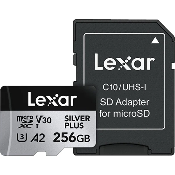 Insta360 Antigravity A1 Lexar Professional Silver Plus microSDXC UHS-I Card 256GB