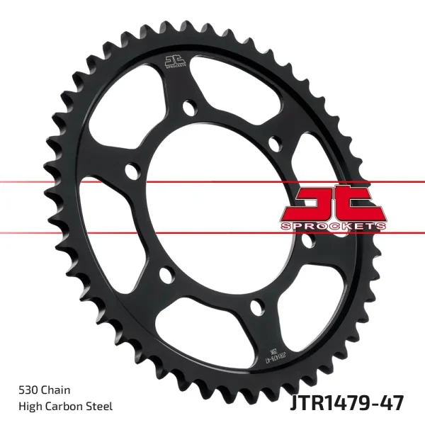 JT Sprockets JTR1479.47ZBK Rear Sprocket Black