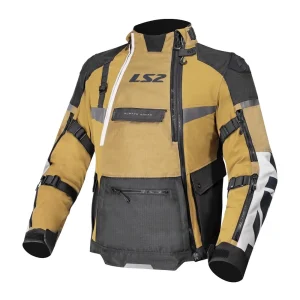 LS2 X-Master Waterproof Jacket Brown/Black/Grey