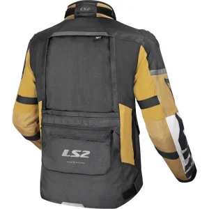 LS2 X-Master Waterproof Jacket Brown/Black/Grey, Motoee.com