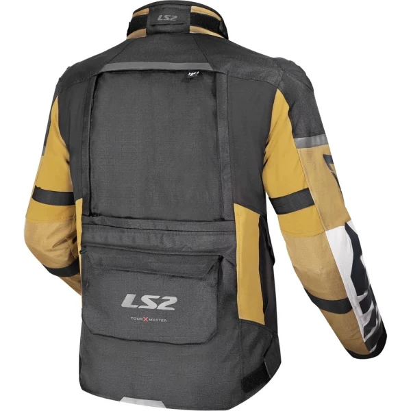 LS2 X-Master Waterproof Jacket Brown/Black/Grey