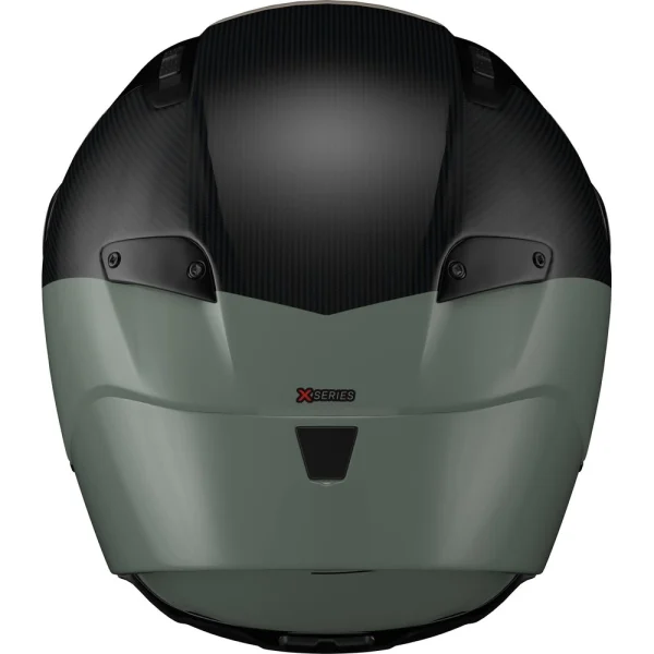 Nolan X-804 RS Ultra Carbon Blocco Helmet Grey/Green