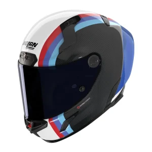Nolan X-804 RS Ultra Carbon Gemini Helmet Black/Blue/White