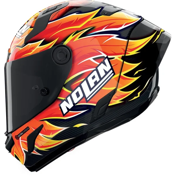 Nolan X-804 RS Ultra Carbon Replica Iannone Helmet