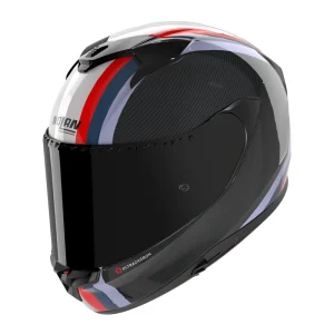 Nolan X-904 Ultra Carbon Gemini Helmet Black/Blue/Red