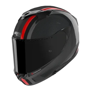 Nolan X-904 Ultra Carbon Gemini Helmet Black/Red