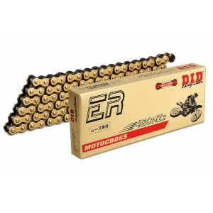 DID 420 NZ3 Chain 136 Links Non O-Ring Black/Gold