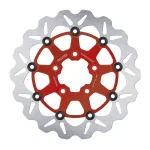 Galfer DF680CWSXUR Floating Brake Rotor 330mm Red/Silver