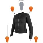Pando Moto Stealth Ladies Jacket