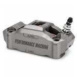 Performance Machine 0052-2426-GYC Race Series Radial Front Right Brake Caliper Grey