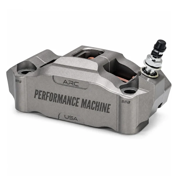 Performance Machine 0052-2426-GYC Race Series Radial Front Right Brake Caliper Grey