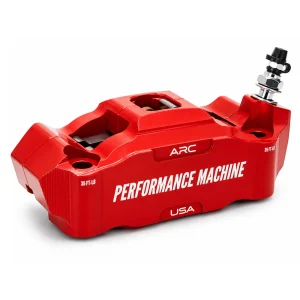 Performance Machine 0052-2426-RC Race Series Radial Front Right Brake Caliper Red