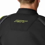 RST S1 D3O Waterproof Jacket Black/Neon Yellow