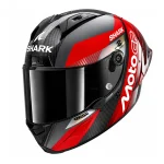Shark Aeron GP FIM Racing #2 MotoGP Helmet Carbon/Red/Chrome