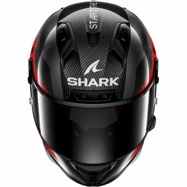 Shark Aeron GP FIM Racing #2 MotoGP Helmet Carbon/Red/Chrome