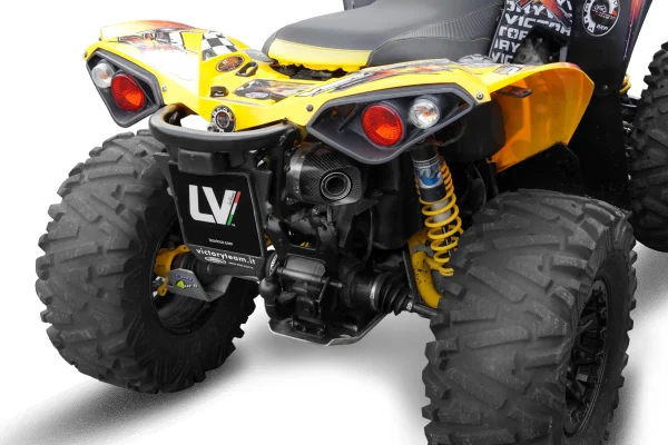 LeoVince LV One Evo Slip-On Muffler for Can-Am Renegade 1000