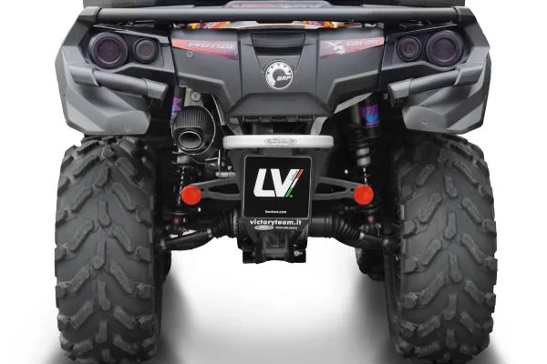 LeoVince LV One Evo Stainless Steel Slip-On Muffler for ATV