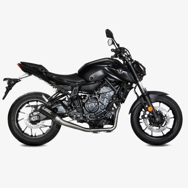 MIVV MK3 Carbon High Up Full Exhaust System Yamaha MT-07/FZ-07 14-24