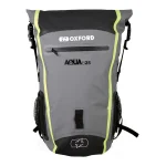 Oxford Aqua B-25 Backpack Black/Grey/Fluo Yellow