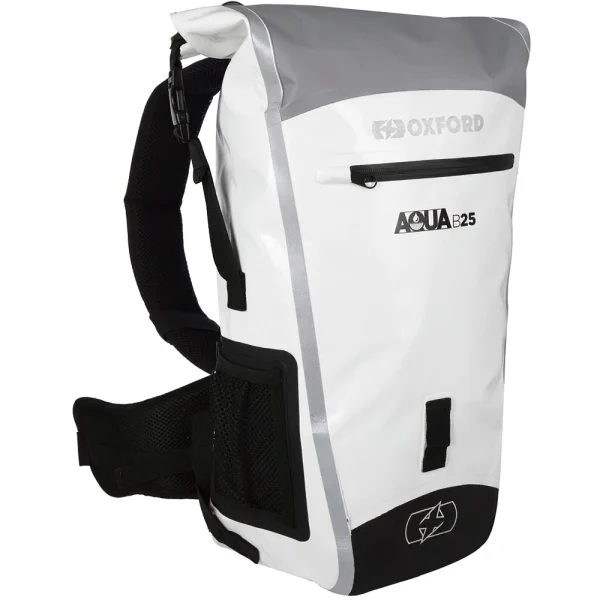 Oxford Aqua B-25 Backpack White